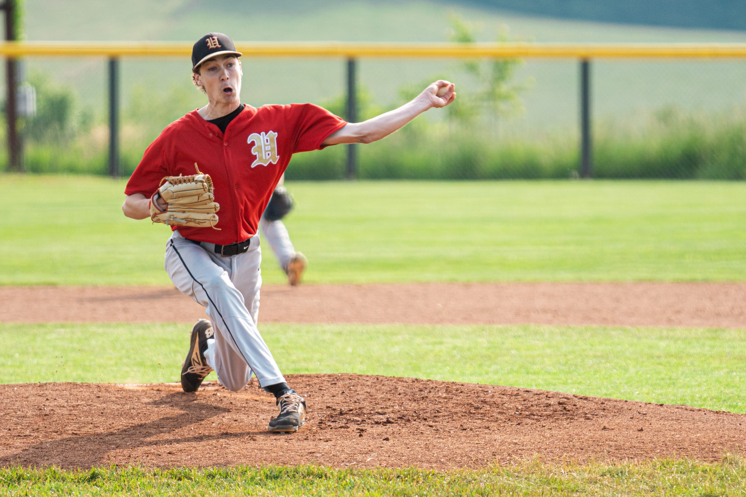 Harman, Hawks dominate Morgantown in Game 1, win 13-1 to lead series